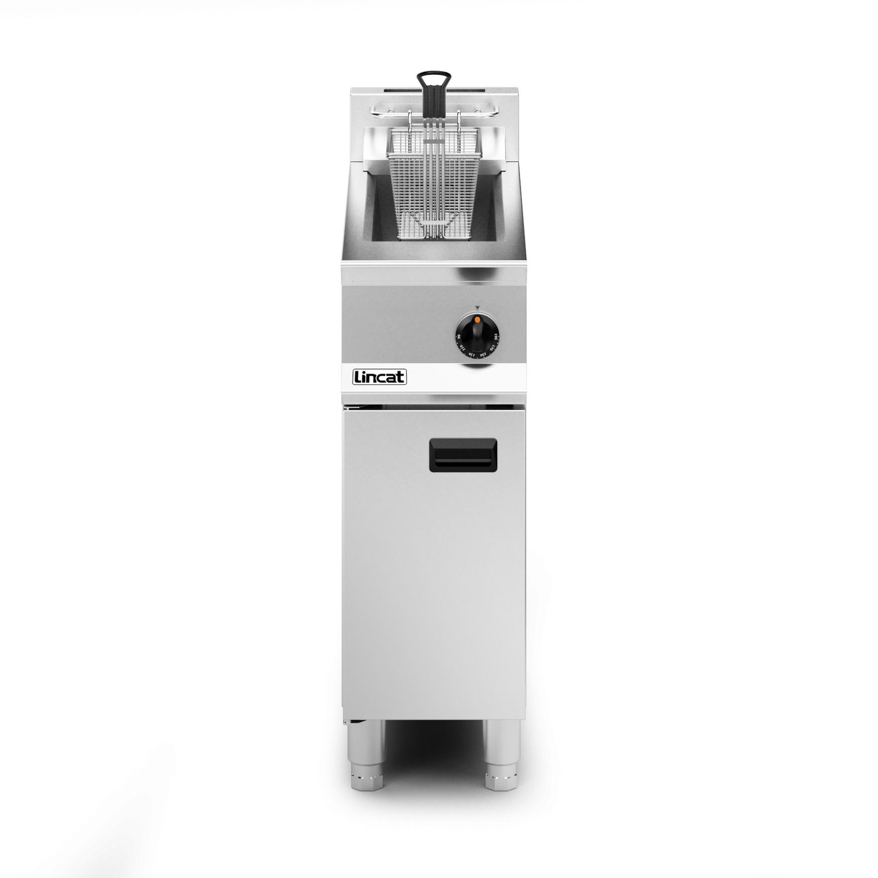 Lincat Opus 800 Natural Gas Free-standing Single Tank Fryer - 1 Basket - W 300 mm - 16.0 kW - Image 3