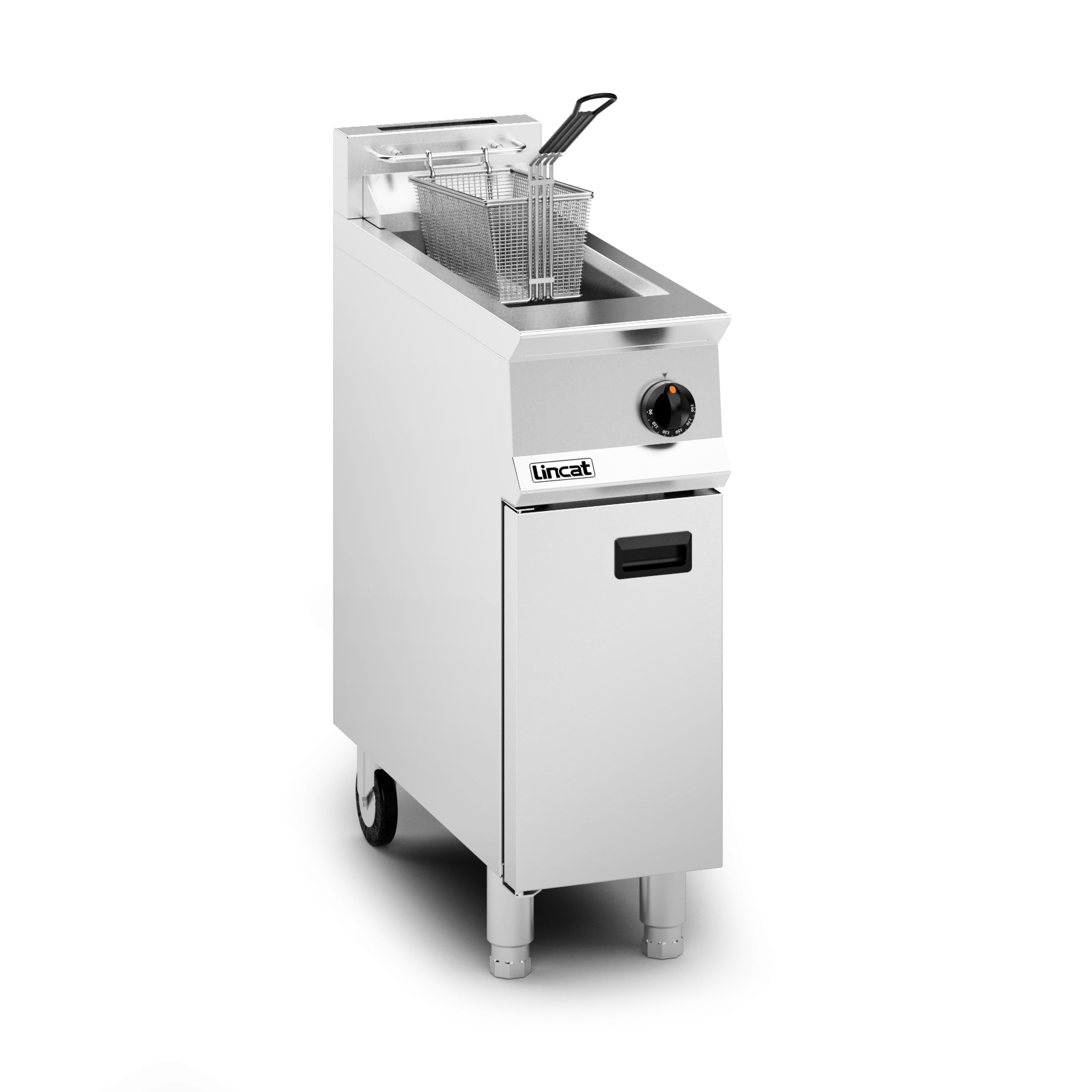 Lincat Opus 800 Propane Gas Free-standing Single Tank Fryer - 1 Basket - W 300 mm - 16.0 kW