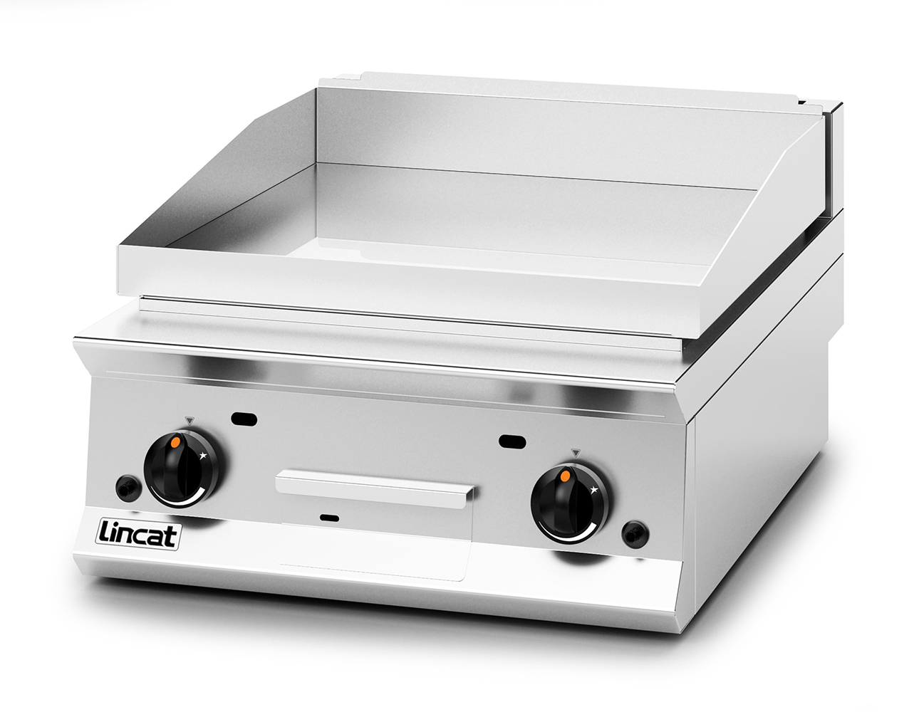 Lincat Opus 800 Natural Gas Counter-top Griddle - Chrome Plate - W 600 mm - 15.5 kW - Image 2