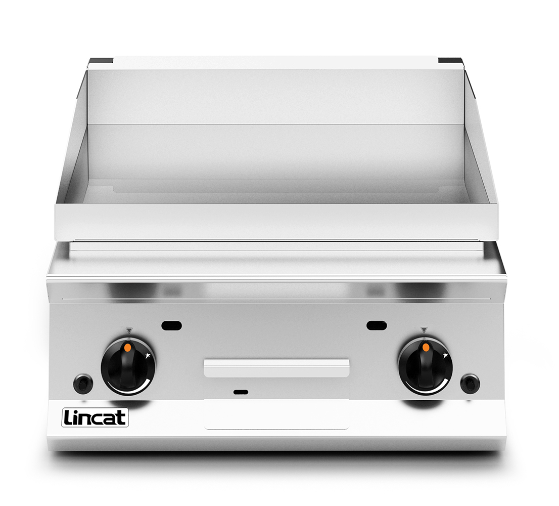 Lincat Opus 800 Natural Gas Counter-top Griddle - Chrome Plate - W 600 mm - 15.5 kW - Image 3