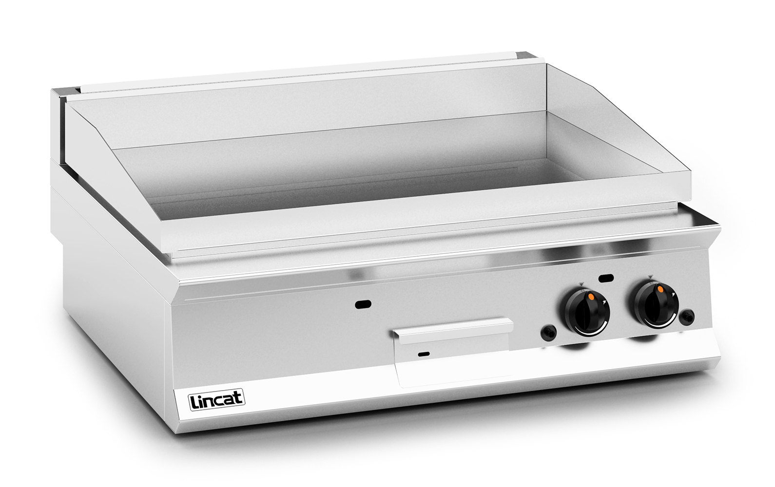 Lincat Opus 800 Natural Gas Counter-top Griddle - Chrome Plate - W 900 mm - 23.0 kW - Image 3