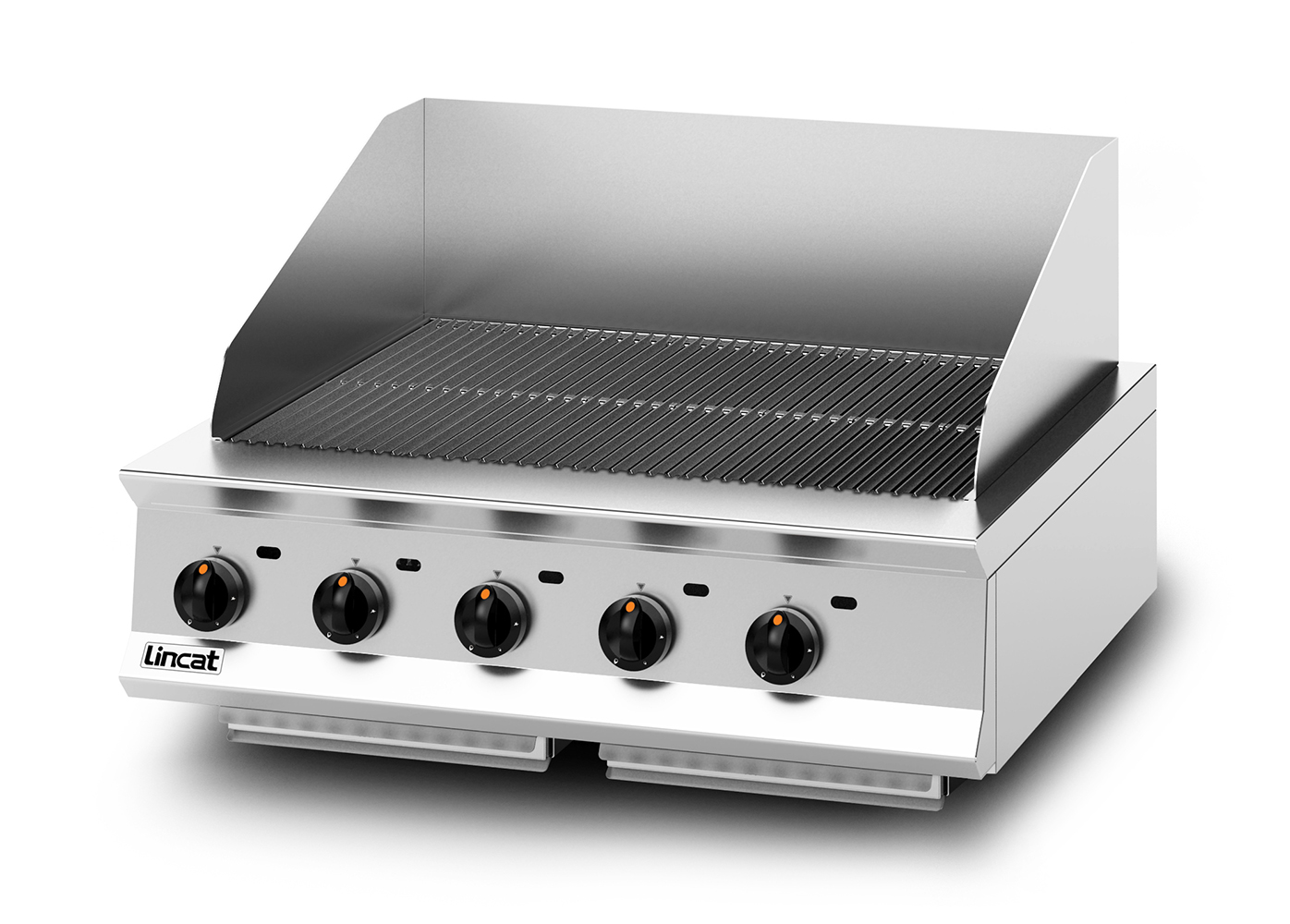 Lincat Opus 800 Natural Gas Counter-top Chargrill - W 900 mm - 23.0 kW - Image 2