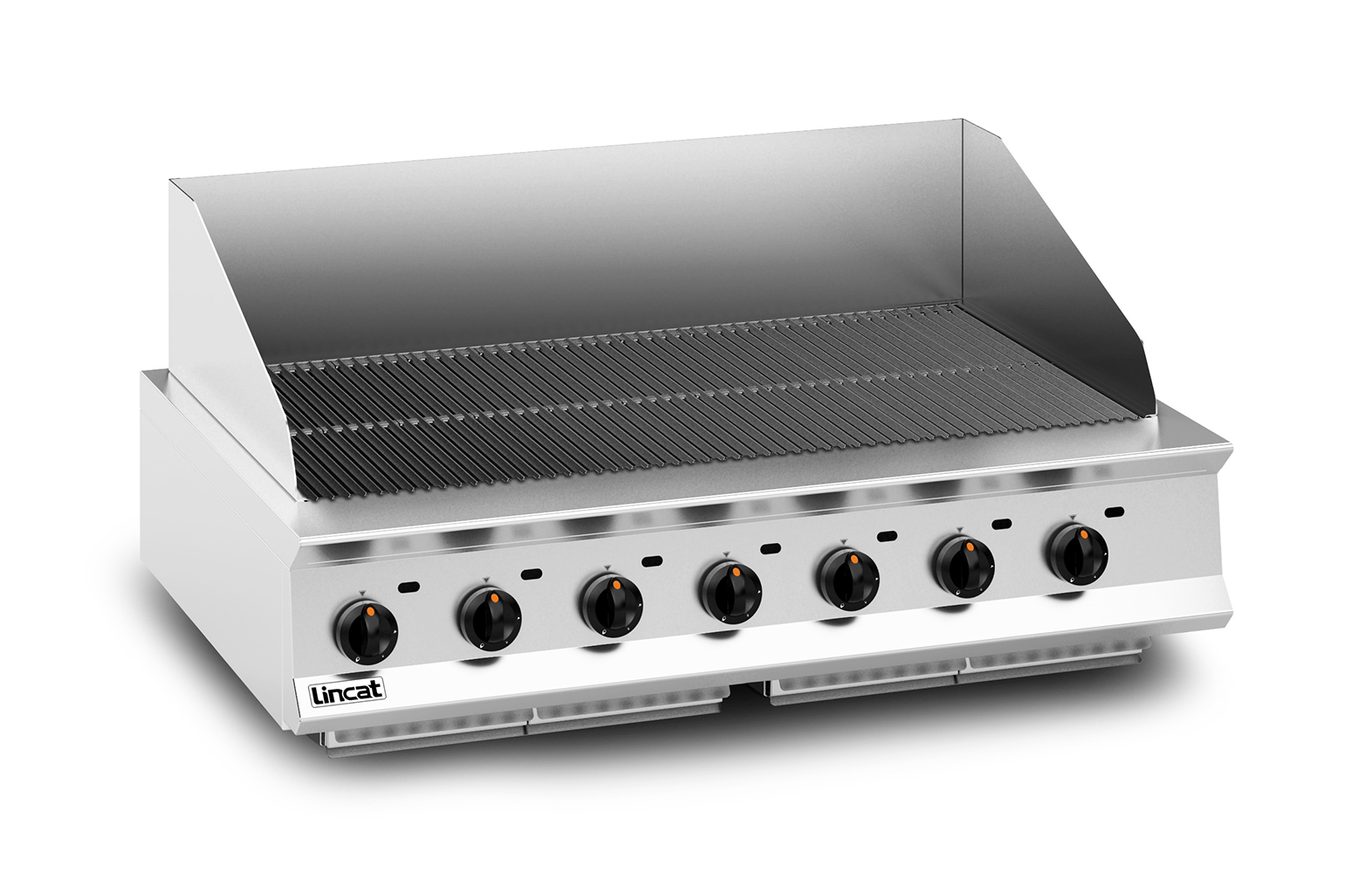 Lincat Opus 800 Natural Gas Counter-top Chargrill - W 1200 mm - 32.2 kW - Image 3