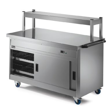 Lincat Panther 800 Series Free-standing Hot Cupboard – Bain Marie Top – 4GN – W 1530 mm – 4.9 kW
