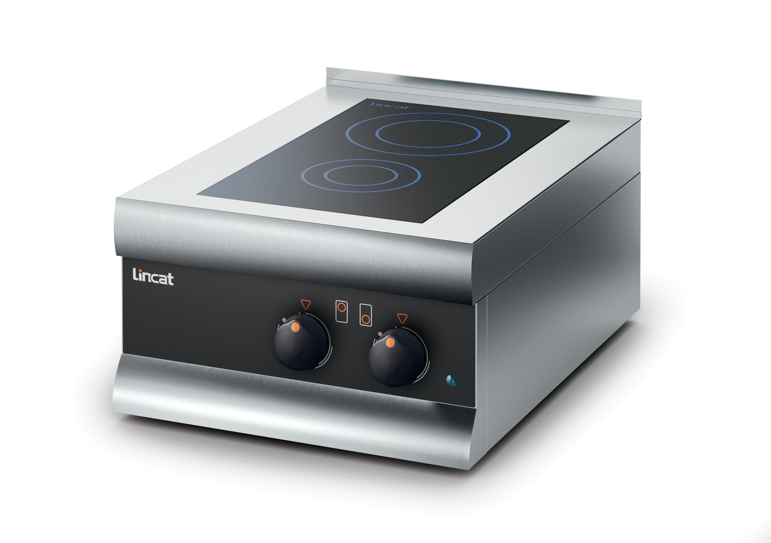Lincat Silverlink 600 Electric Counter-top Induction Hob - 2 Zones - W 450 mm - 3.0 kW
