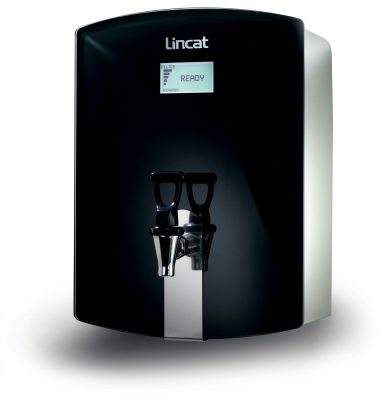 Lincat FilterFlow WMB Wall Mounted Automatic Fill Boiler – Black Glass – W 300 mm – 3.0 kW