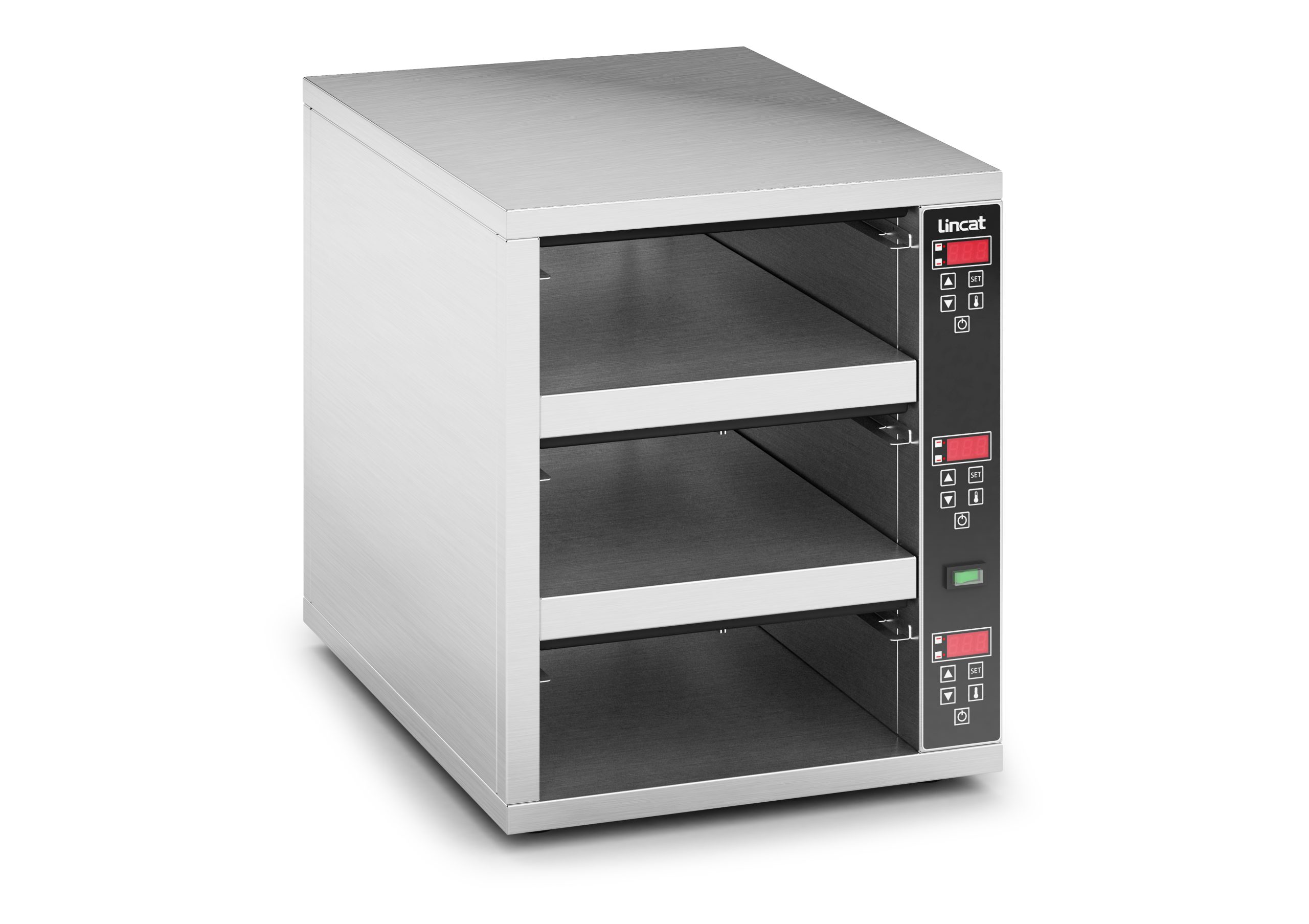 Lincat HHB13100 - Panther Hot Hold Bins – 3 x GN1/1 Capacity – 2.7 kW - Image 3