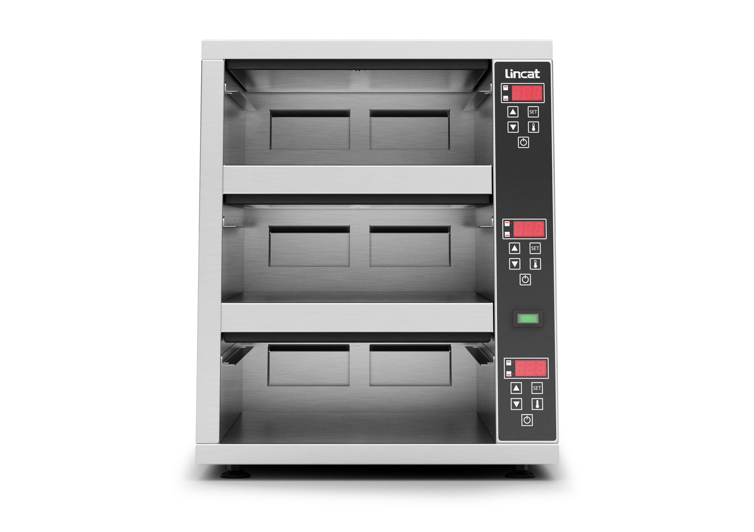 Lincat HHB13100 - Panther Hot Hold Bins – 3 x GN1/1 Capacity – 2.7 kW - Image 2