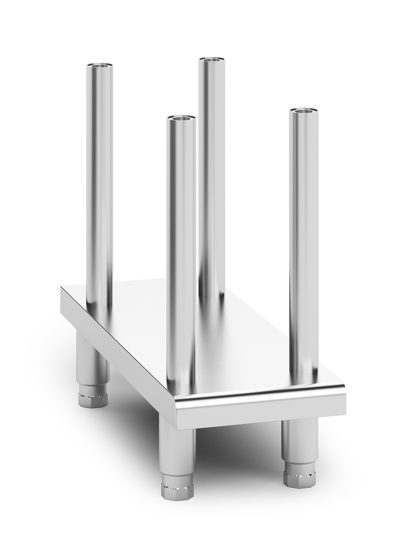 Lincat OA8934 - Opus 800 Free-standing Floor Stand with Legs – for units W 300 mm