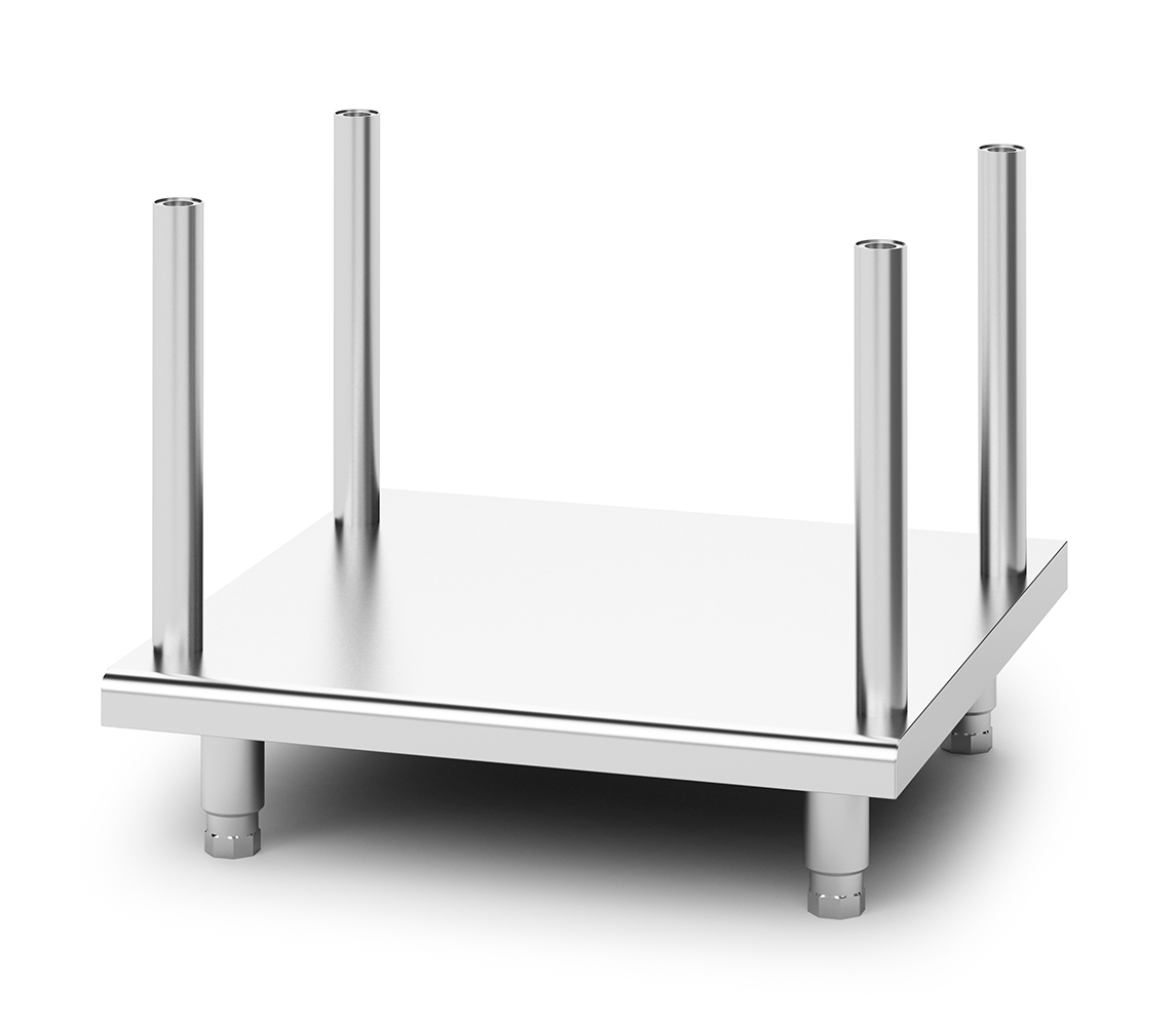 Lincat OA8956 - Opus 800 Free-standing Floor Stand with Legs – for units W 800 mm - Image 2