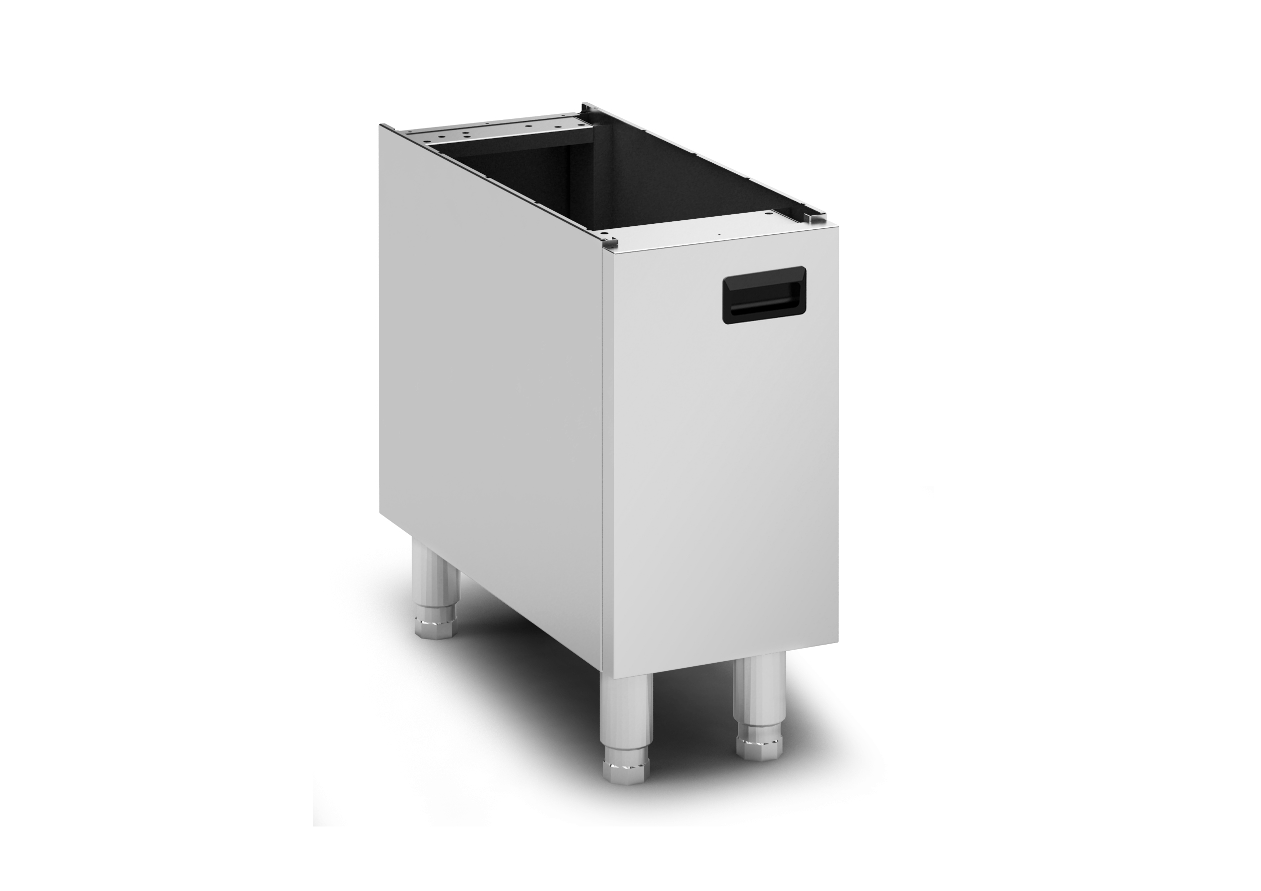 Lincat OA8970 - Opus 800 Free-standing Pedestal with Doors and Legs – for units W 300 mm