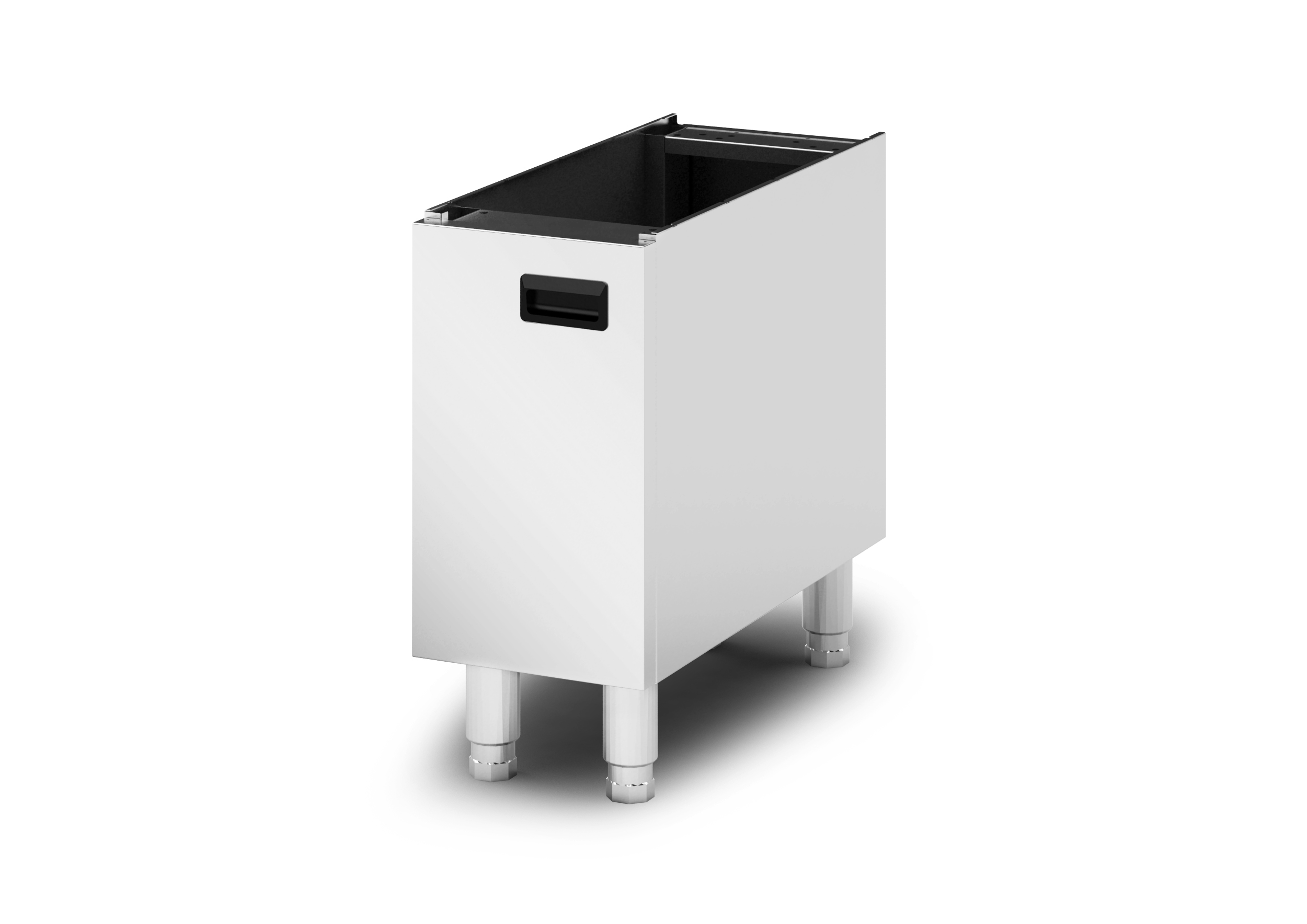 Lincat OA8970 - Opus 800 Free-standing Pedestal with Doors and Legs – for units W 300 mm - Image 2