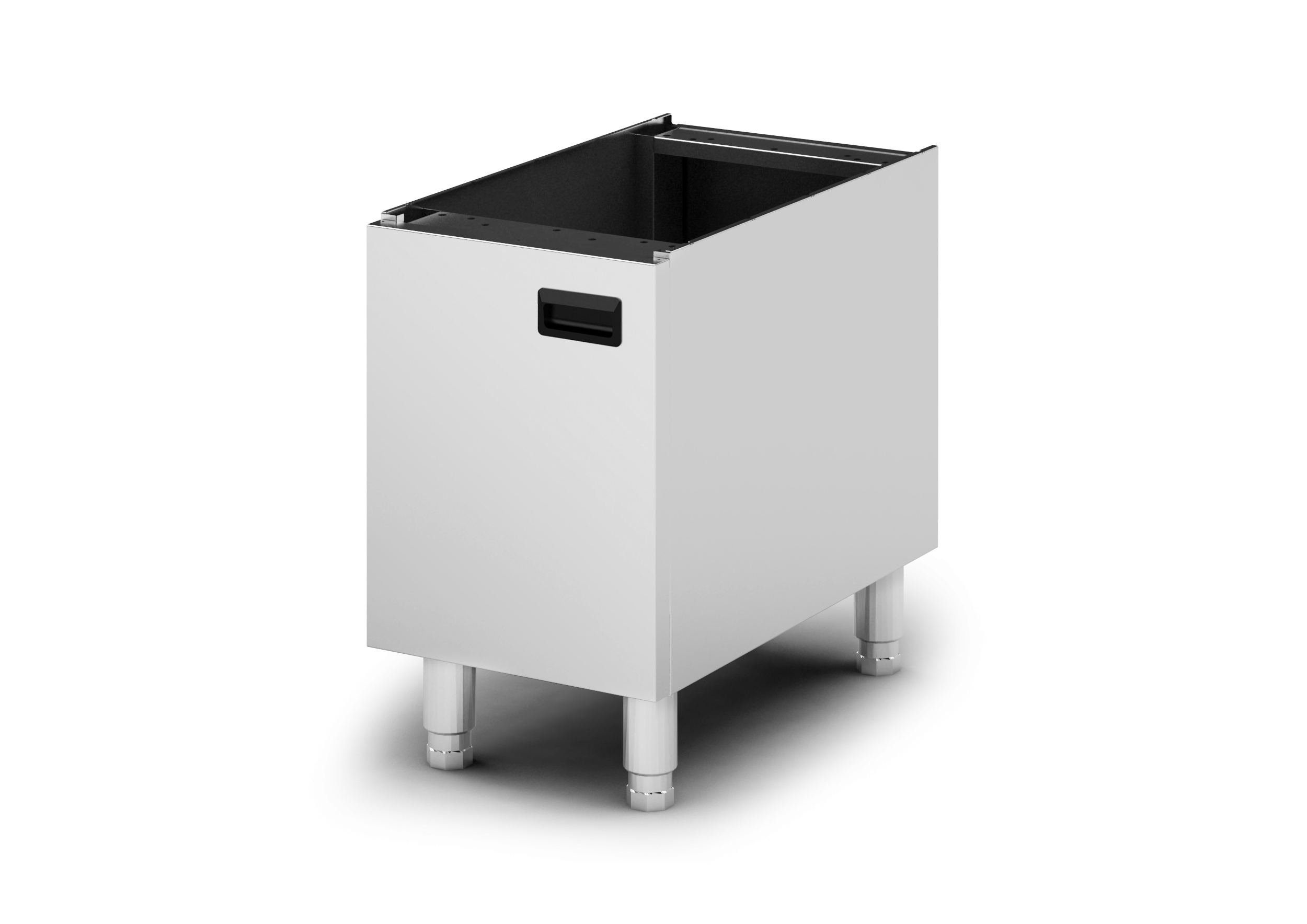 Lincat OA8971 - Opus 800 Free-standing Pedestal with Doors and Legs – for units W 400 mm - Image 2