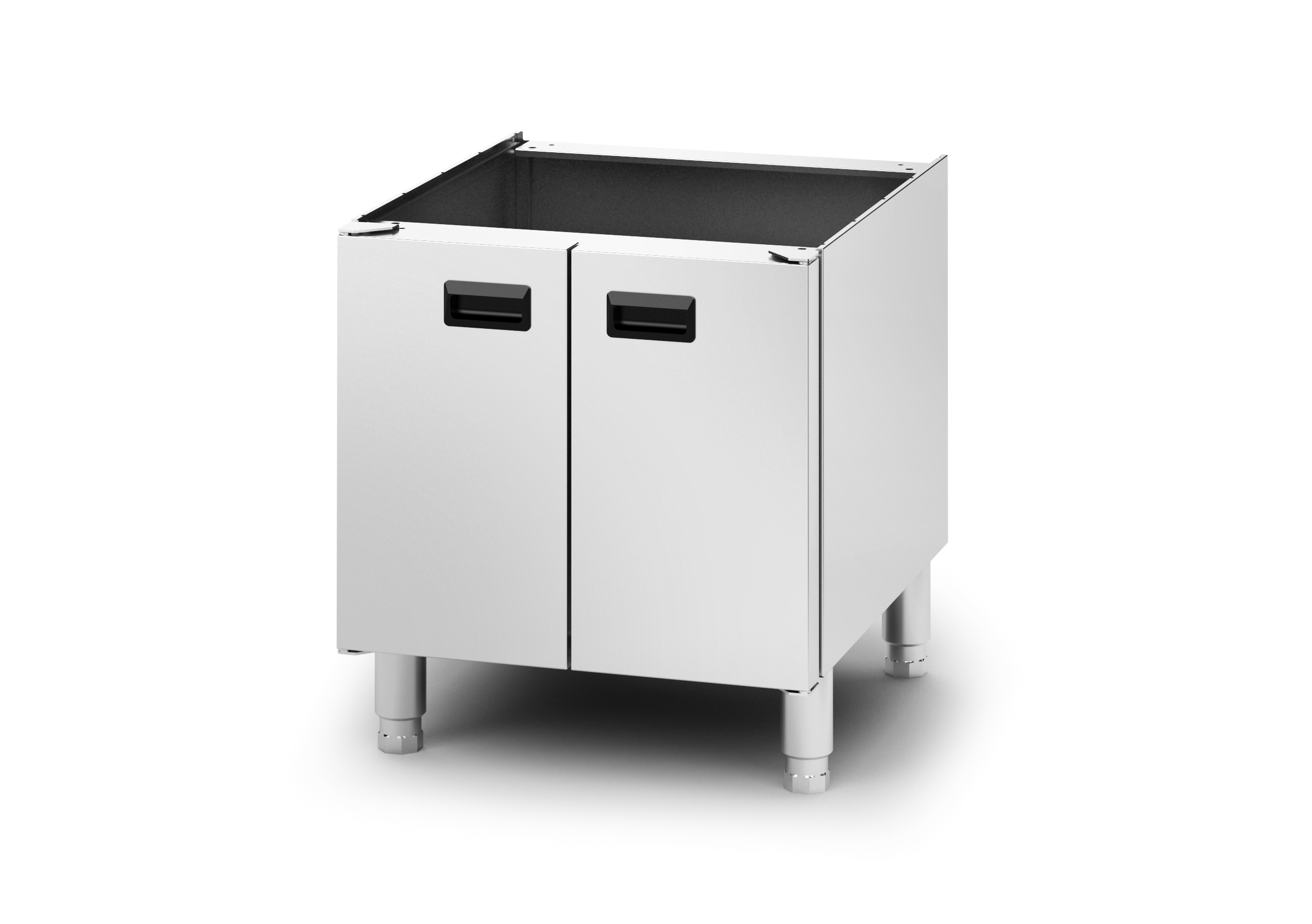 Lincat OA8972 - Opus 800 Free-standing Pedestal with Doors and Legs – for units W 600 mm - Image 2