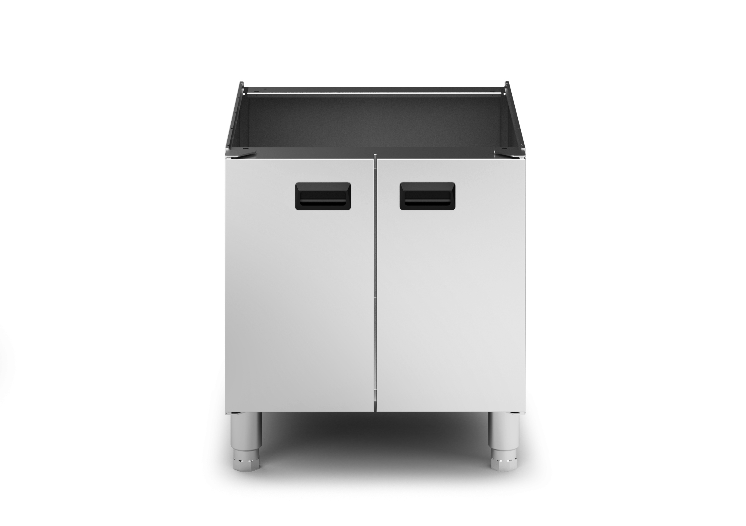 Lincat OA8972 - Opus 800 Free-standing Pedestal with Doors and Legs – for units W 600 mm - Image 3