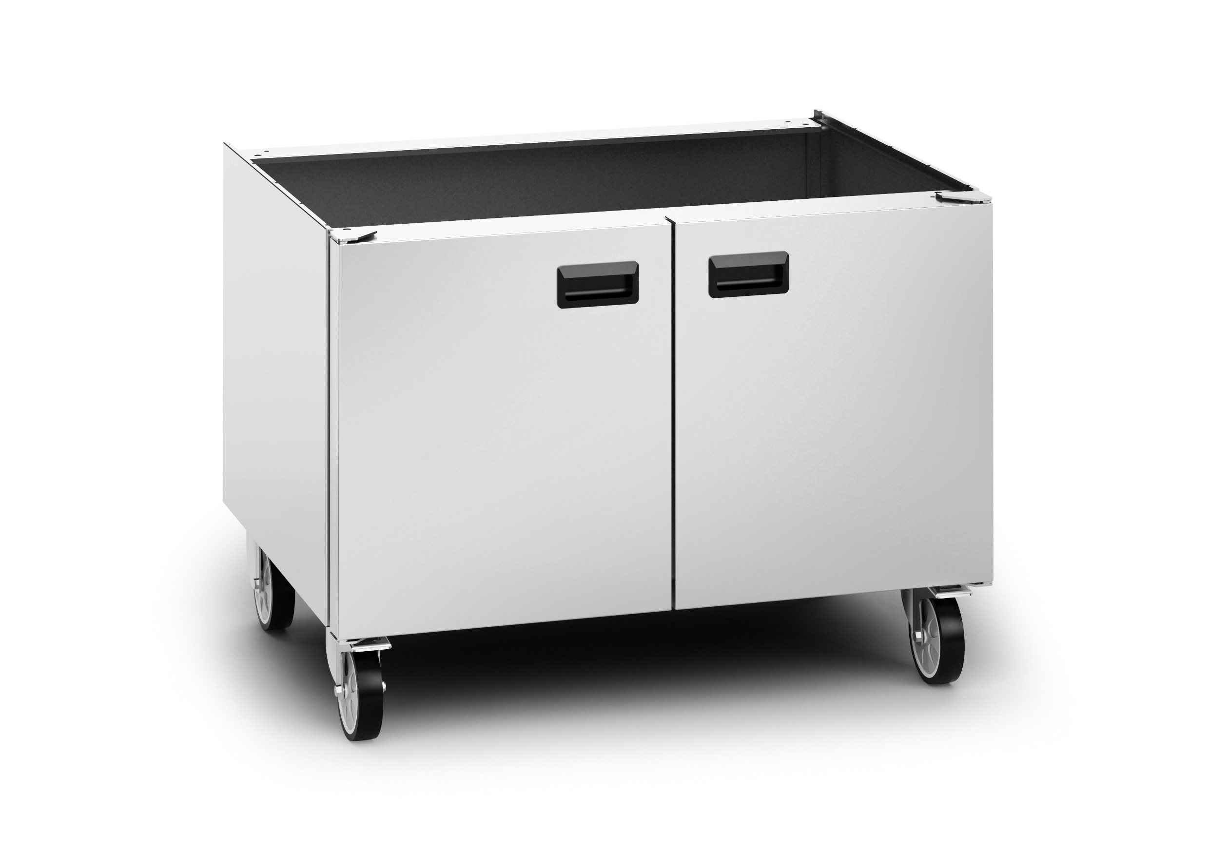 Lincat OA8973/C - Opus 800 Free-standing Pedestal with Doors and Castors – for units W 900 mm