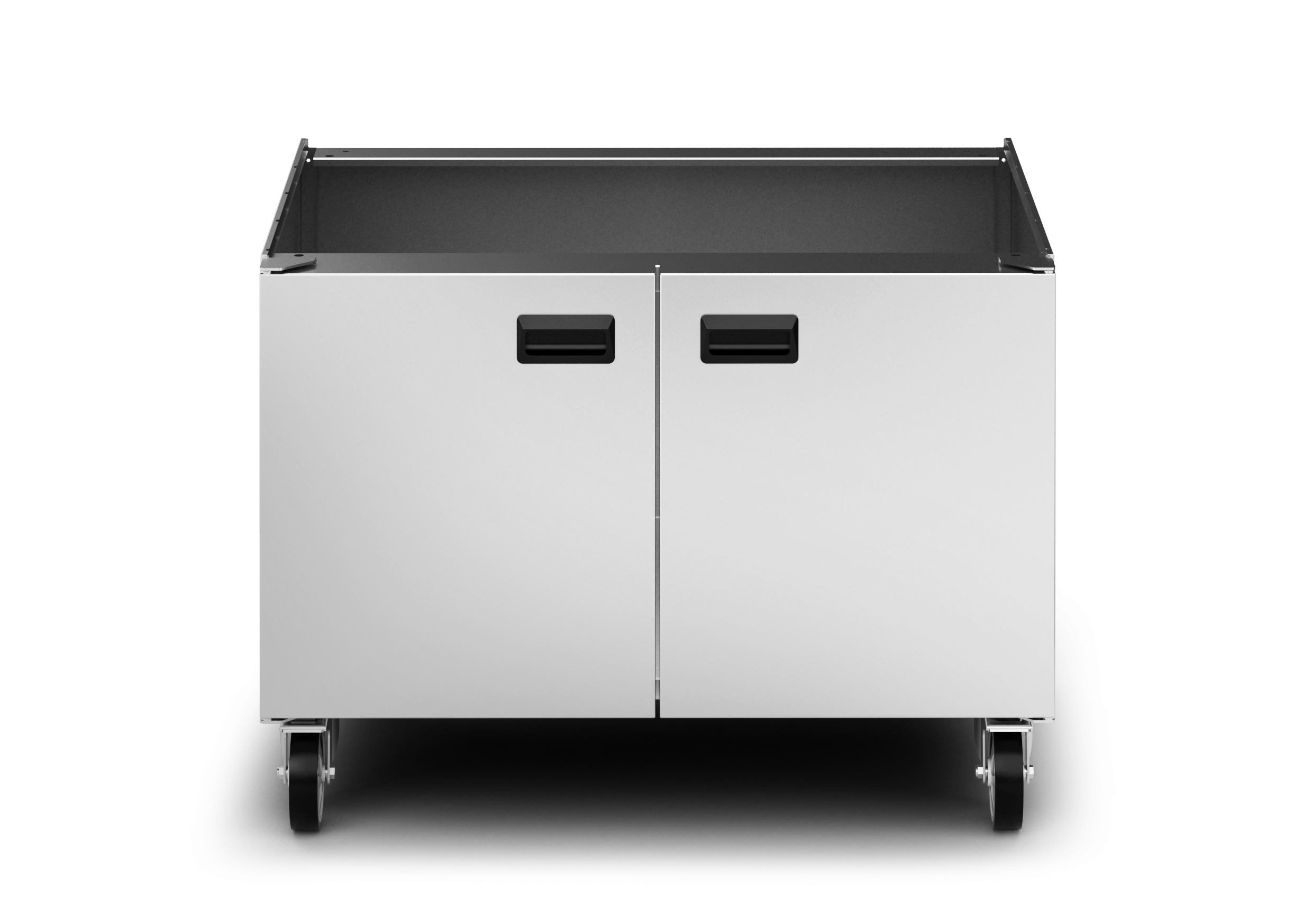 Lincat OA8973/C - Opus 800 Free-standing Pedestal with Doors and Castors – for units W 900 mm - Image 3