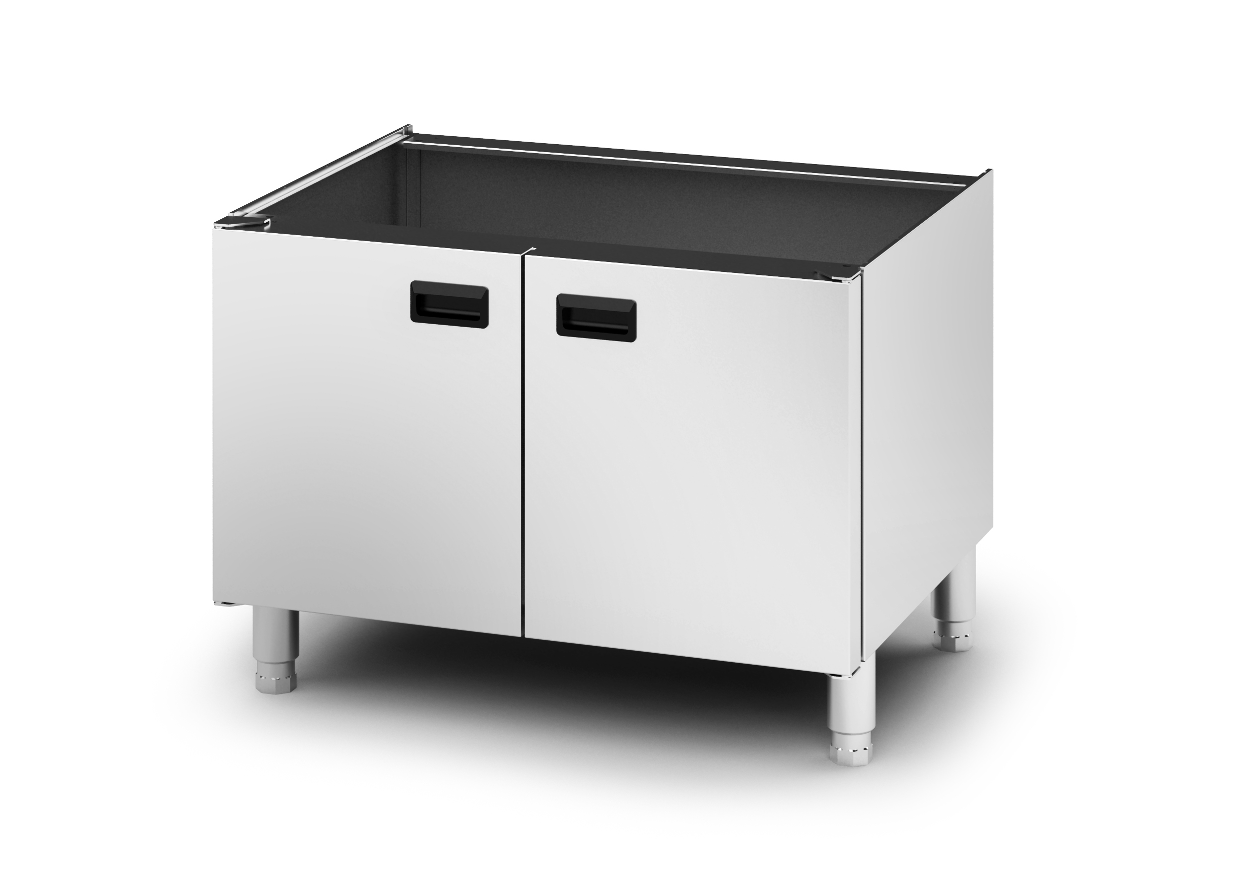 Lincat OA8973 - Opus 800 Free-standing Pedestal with Doors and Legs – for units W 900 mm - Image 2