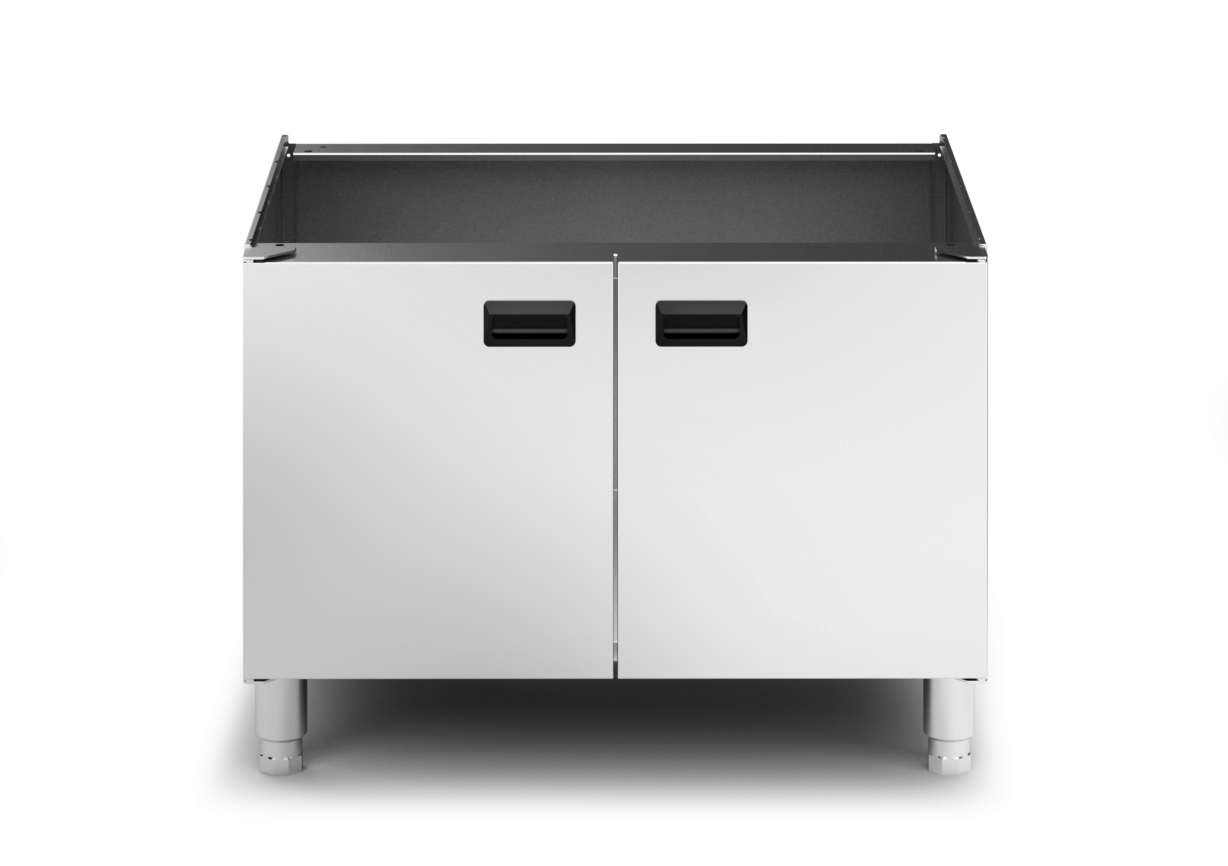 Lincat OA8973 - Opus 800 Free-standing Pedestal with Doors and Legs – for units W 900 mm - Image 3