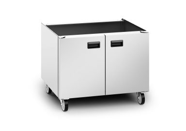 Lincat OA8974/C – Opus 800 Free-standing Pedestal with Doors and Castors – for units W 800 mm