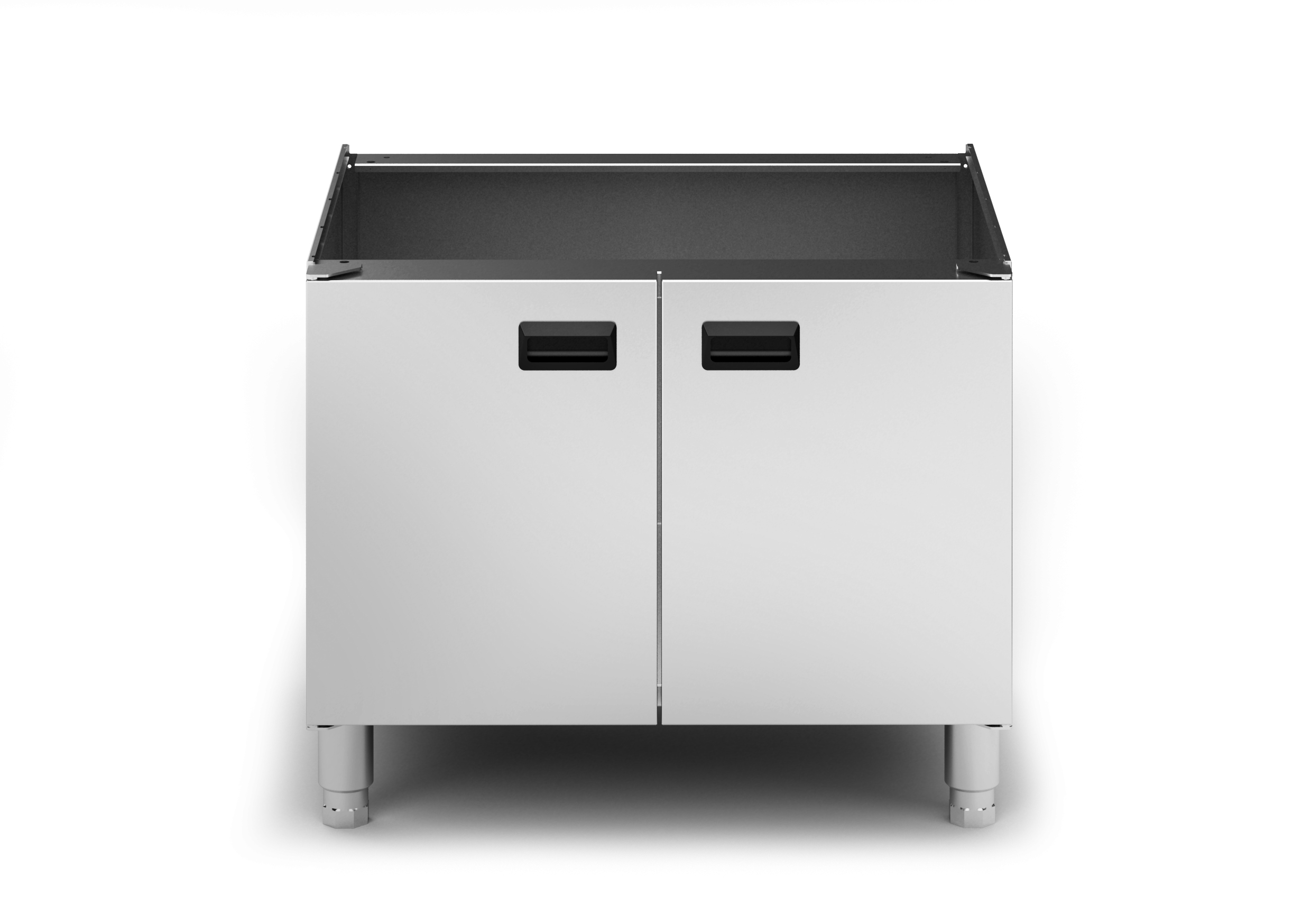 Lincat OA8974 - Opus 800 Free-standing Pedestal with Doors and Legs – for units W 800 mm - Image 3
